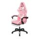 7. Kruger&Matz GX-150 White-Pink Gaming Chair