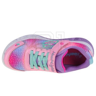 3. Skechers Flutter Heart Lights 302315L-PKMT Pink 30