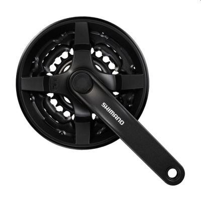 SHIMANO FC-TY301 crankset 42x34x24 black