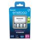 PANASONIC SMARTPLUS CHARGER + 4x AA ENELOOP 2000 mAh