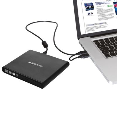 3. Verbatim 98938 USB 2.0 Slimline DVD-REC Writer