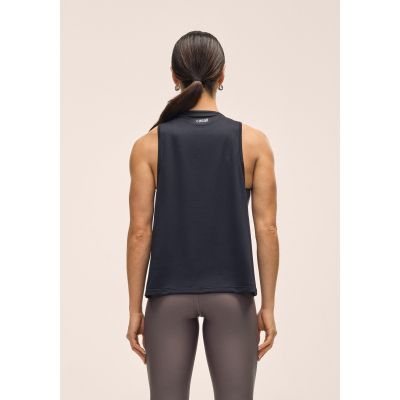 3. CASALL Women's Laser Mesh Flow Tank Black