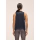 3. CASALL Women's Laser Mesh Flow Tank Black