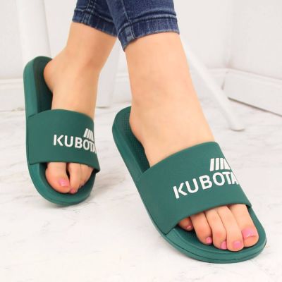8. Kubota basic green pool flip-flops