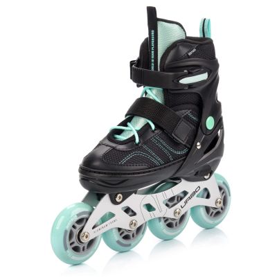 11. Meteor M 34-37 Urbo Roller Skates Black/Mint