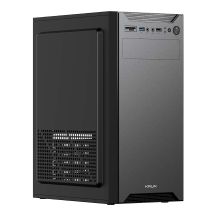 KRUX KIRO ATX Case, no window, without power supply, black