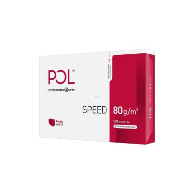 POLSPEED office copier paper (A4; 80g/m2; 500 sheets; white paper; matte)