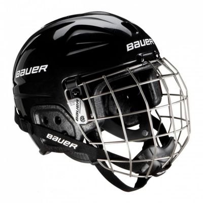 6. Bauer LIL Sport Yth Combo Hockey Helmet