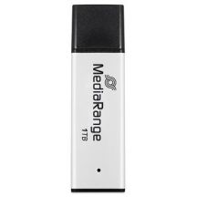 MediaRange MR1905-1 USB Flash Drive 1TB USB Type-A 3.2 Gen 1 (3.1 Gen 1) Black, Silver