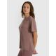 5. Women's oversize T-shirt with modal 4F 4FRAW25TTSHF3408-82S