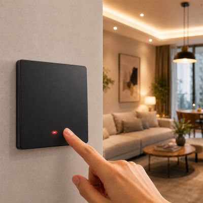 3. QOLTEC LIGHT ON/OFF SWITCH | 1-CHANNEL | WI-FI | TIMER | TUYA | BLACK