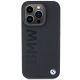 3. BMW MagSafe Leather Hot Stamp case for iPhone 15 Pro - black