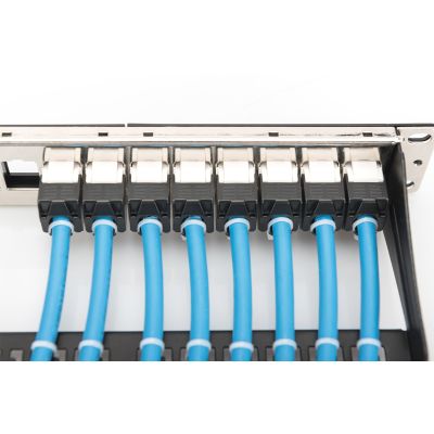 2. DIGITUS installation cable cat.6A, U/UTP, Eca, AWG 23/1, LSOH, 305m, blue, carton