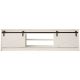 2. GRANERO TV cabinet 200x56.7x35 white/white gloss