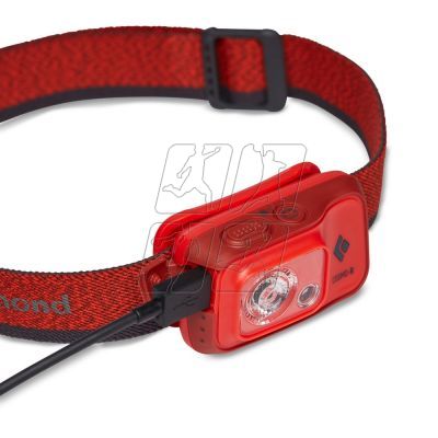 5. Black Diamond COSMO 350-R HEADLAMP OCTANE