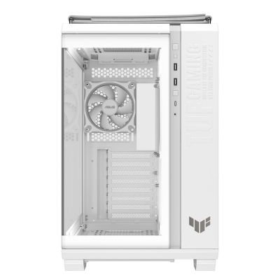 3. Asus TUF GAMING GT502 HORIZON TG ARGB WHITE PC Case