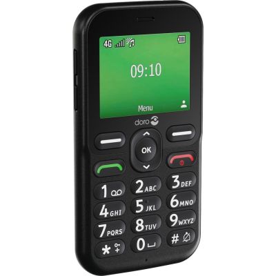 4. Doro Leva E10 6.1 cm (2.4") 118.9 g Black Phone for seniors
