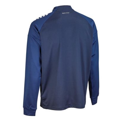 2. SELECT Spain v 25 navy blue zip-up football training sweatshirt