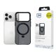 3mk Smoke Case Mag&Stand for iPhone 17 Pro Max - Black