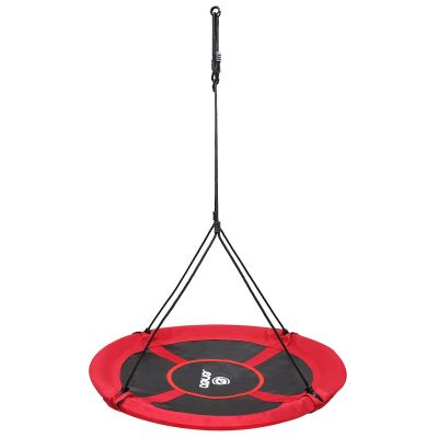 15. STORK'S NEST GARDEN SWING 110CM XXXL RED