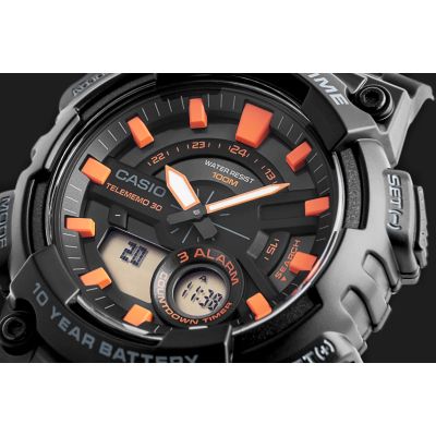 4. CASIO Gerton AEQ-110W-1A2VDF Men's Watch + BOX