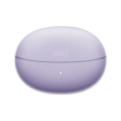 3. OWS QCY Crossky C30 Earphones with Clip IPX4 Bluetooth 5.4 - Purple