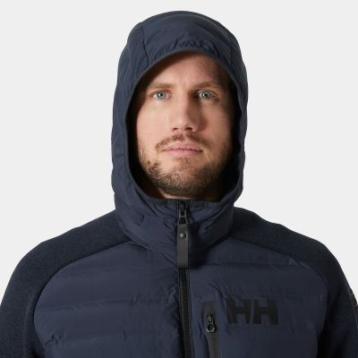 3. Helly Hansen men's ARCTIC OCEAN HYBRID INSULATOR jacket 34074 597