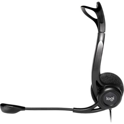 3. Logitech 960 Headphones with Microphone 981-000100 (Black)