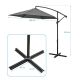 22. 300CM FOLDING GARDEN UMBRELLA ON A BOOM, ANTHRACITE GREY