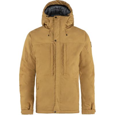 Fjällräven Skogsö Padded Jacket M men's hooded winter jacket, brown (F82279-232)