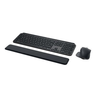 MX Keys S Wireless Keyboard and Mouse Set - Graphite, German Version