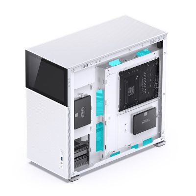 17. Jonsbo D41 MESH Screen computer case, white
