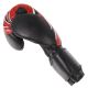 3. RBT-5A leather boxing gloves black and red