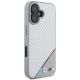 4. BMW M Carbon Tricolor Line MagSafe iPhone 16 Case - Gray