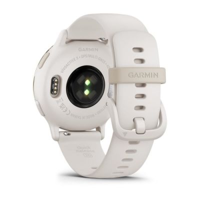 7. Garmin Vivoactive 5 42mm Cream Gold Watch