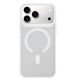 21. 3mk Smoke MagCase for iPhone 17 Pro - White-Translucent