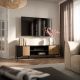 3. MERCI TV cabinet 180x40x53.5 black/artisan oak