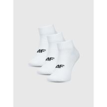 Boys' casual ankle socks (3-pack) 4F 4FJWMM00USOCM499-10S