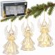 DECORATIVE ANGEL ACRYLIC 9CM LED 3 PCS