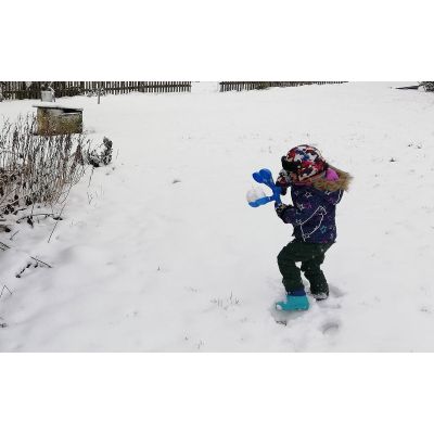 19. ŚNIEŻKOMAT - SNOWBALL FOR MAKING SNOW BALLS DOUBLE PINK