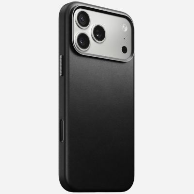 2. Nomad Traditional Leather Case for 17.5 cm (6.9") Mobile Phone Black