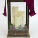 3. LANTERN ADVENT LANTERN LED 60CM 3 CANDLES BLACK