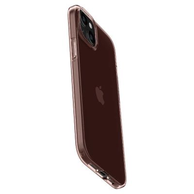 11. Spigen Crystal Flex iPhone 15 Plus Case - Pink/Transparent