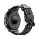 5. VELTORI VT130-1 Smartwatch Black Silicone Strap