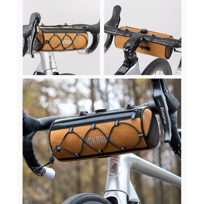 8. Rockbros TL002 ROAD TO SKY 1.5L Handlebar Bag Waterproof – Orange