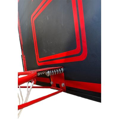 13. BASKETBALL BACKBOARD 110X70CM WITH RING 45CM TORNADO