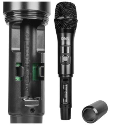 9. UMA VOCAL SET - Dual wireless set 2x handheld microphone + receiver with microphone charging station