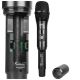 9. UMA VOCAL SET - Dual wireless set 2x handheld microphone + receiver with microphone charging station