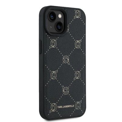 4. Karl Lagerfeld Karl Head MagSafe Case for iPhone 15 Plus - Black