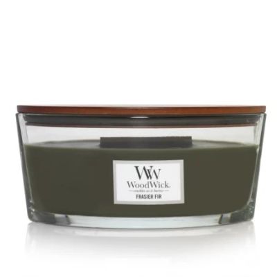 WoodWick Frasier Fir Candle Ellipse Gray 1 pc.